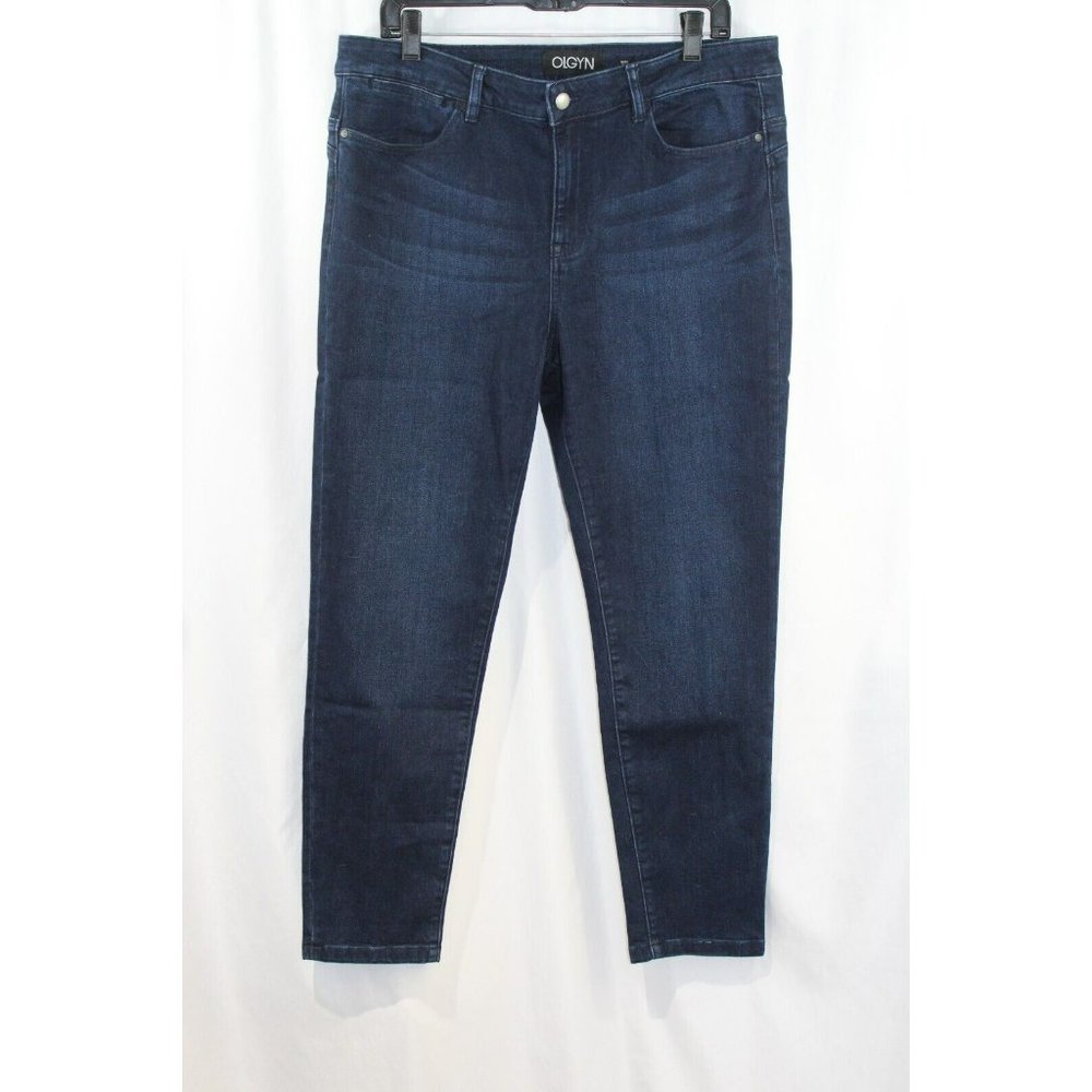 OLGYN Boutique Womens Dark Wash Skinny Jeans 33 NWOT